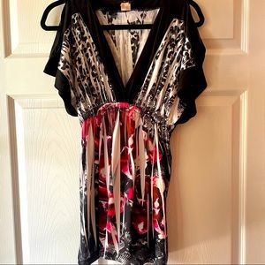 Floral Top/ Bathing Suit Cover Up!